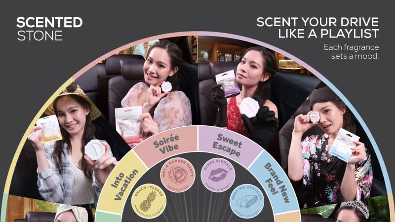 Trapo Scented Stone (Starter Kit)